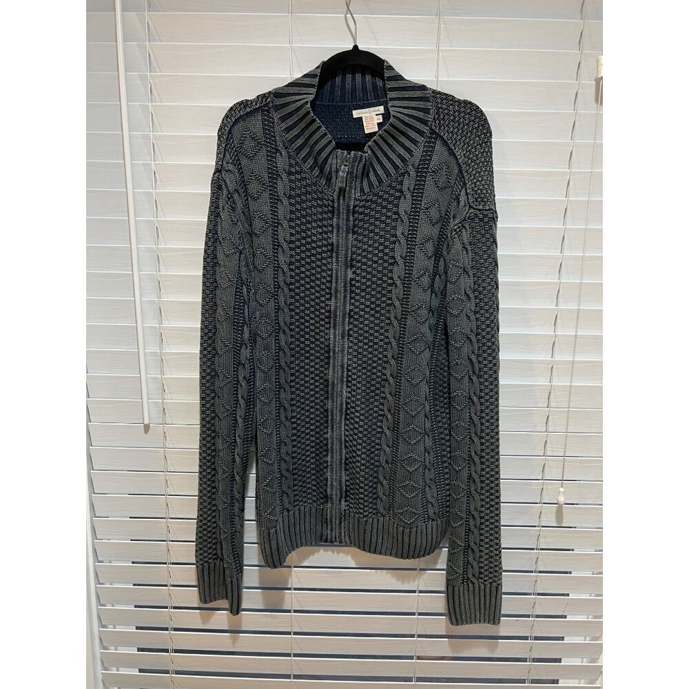 Carbon2Cobalt Full Zip Mens Sweater - Size XL‎